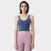 L-2055 Gymkleding Damesondergoed Yoga BH Tanktops Lichte ondersteuning Sportbeha Fitness Lingerie Ademende training Beha U-rug Sexy vest met verwijderbare cups