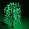 Outdoor Rainproof Glow Weeping Willow Tree Light 960pcs LED 1.8m / 5.9Ft Altezza Lampada da paesaggio per decorazioni natalizie per matrimoni