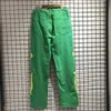 Pantaloni cargo KAPITAL multi-tasca Hip Hop Uomo Donna Pantaloni KAPITAL ricamati in osso di alta qualità Streetwear Pantaloni larghi verdi T230806