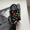 wholesale ladies shoulder bags 6 colors everyday Joker Candy-colored cute cartoon bag summer waterproof and wearable fashion handbags sweet jelly handbag 5845#