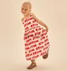 Girl's Dresses Kids Dresses for Girls 2023 New Summer Jelly Brand Baby Casual Linen Cute Print Fashion Cotton Flower Big Girl Outfit Vestidos x0806