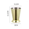 Vinglasglasögon Metallcocktail Special Blended Goblet Capacity 12 Ounce Gold