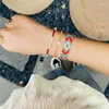 Bracelets porte-bonheur KELITCH femmes brin doux coeur perlé amitié bracelets bijoux pour Femme Simple goutte en gros