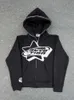 Y2k hoodie completo zip up carta impressão oversized moletom com capuz masculino 2023 novo harajuku hip hop punk rock jaqueta casaco streetwear t230810