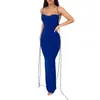 Casual Jurken Vrouwen S V-hals Kant Bodycon Midi Jurk Mouwloze Elegante Cocktail Party Avond