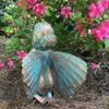 Dekorativa objekt Figurer 12 "H Rebecca Fairy in Bronze Patina Home Patio Garden Stor staty 230804