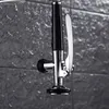 Spring Pull Down Kitchen Sink Faucet Hands Free Sprayer Head With Lock Cold Hot Water Kitchen Mixer Tap Swivel Spout Brass Tap