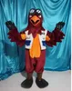 2024 Real Picture Eagle Bird Mascot Costume Fancy Dress for Halloween Carnival Party Support Anpassning