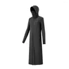 Femmes Trench Coats OhSunny Long Coupe-Vent Femmes Protection Solaire Vêtements UPF 50 Anti-ultraviolet Glace Soie Respirant Manteau Veste Pour