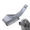 Dog Collars Muzzle Medium Sized For Biting And Barking Breathable Mesh Chewing With Adjustable Buckle