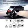 CAR DVRS DASHCAM HD 1080P Dash Cam Car Video med Center Console LCD CAR DVR Video Recorder Night Vision 24H Parkering Monitor X0804 X0804