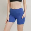 Shorts actifs pantalons de Yoga courts à élasticité Ultra forte serrer l'abdomen Leggings en Nylon S/M/L/XL/XXL 7 couleurs en cours d'exécution