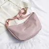 Evening Bags Large Capacity Shoulder Bag Underarm Candy Color PU Leather Handbags Ins Korean Style Women's Girls