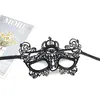 Party Lace Mask Half Face Masquerade Ladies Halloween Prop Black Eye Mask 1224566