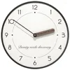 Relógios de parede Redondo Arte Moderna Relógio Casa Sala de Estar Restaurante Sofá Cenário Decorativo Minimalista Silencioso Relógio Pendurado