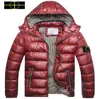 A1 plus size Men's Winter Down stone Jackets island outdoor coats windproof overcoat stoney Waterproof and snow proof puffer Jacket Thick colla fur caot size S-4XL