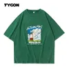 Men's T Shirts Fygon Summer Creative Graphic Design Interesting T-shirt Woman's Top European And American Style Short-sleeved