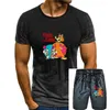 Heren Trainingspakken Pixie En Dixie Mr Jinx T-shirt 1970'S Saturday Morning Cartoon Graphic Tee