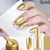 Nail Polish Gorgeous Mirror Effect Polish Magic Metallic Lacquer Nail Chrome Art for Women Beautiful x0806