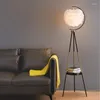 Lampadaires Moderne LED Plume Lampe Nordique Thé Table Creative Pour Salon Décoration Chambre Chevet Trépied