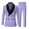 Men's Tracksuits Suit Wear Double-Breasted Lapel Design Wedding Casual Business Print Plus Size