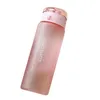Water Bottles 780ml Plastic Bottle For Drinking Portable Sport Tea Coffee Cup Kitchen Tools Kids School Transparent