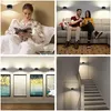 Wall Lamp Mounted 4 Color Temp Ambience Lights Battery Operated Removable Charging Remote Control