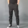 Pantaloni da uomo Uomo Cargo Estate Tinta unita Casual Tasche Stile sottile Cotone Outdoor Abbigliamento Street Y2K Pantaloni dritti