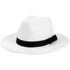 Basker solid färg cowboy hatt brett brim tema parti vuxna unisex street föreställningar hattar hippier cap halloween tillbehör