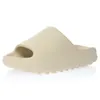 Buena calidad YZ Slide Sandals Summer Bone Onyx Resin Soot Ochre Enflame Orange Hombres Mujeres Zapatillas Tamaño 36-48 US13 EE. UU. Almacén Entrega rápida