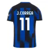 23 24 LUKAKU Soccer Jersey BARELLA DZEKO LAUTARO VIDAL J. CORREA 2023 2024 Football Shirt CALHANOGLU GAGLIARDINI Men Kit 3rd Kids Equpment DIMARCO