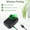 adhesive thermal label printer e210 mini wireless bluetooth label maker similar as niimbot b21 label machine home use office