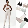 Tute da donna Tuta da yoga nuda senza cuciture Set di abbigliamento sportivo di grandi dimensioni Fitness da corsa transfrontaliero