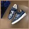 Movimento da uomo Scarpe casual Vera pelle Stampa con lacci Moda scarpe da corsa sportive classiche sneakers Figure stampate Nero blu marrone Taglia 38-46