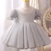 Abiti da ragazza Ragazze Princess Brithday Dress Kids Wedding Damigella d'onore Prom formale Fiore 3 12 anni Party Ball Abbigliamento per occasioni