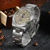 Armbandsur San Martin armbandsur Luxury Men's Automatic Watch 10bar vattentät NH35 Mekanisk dykarklocka BGW-9 Luminous Sapphire Crystal