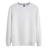 Magliette da uomo Primavera Autunno T-shirt a maniche lunghe Uomo O-collo colletto Pullover Moda Casual Comodo Solido