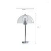 Tischlampen Retro Acryl Lampe Farbe Lampenschirm Schlafzimmer Nacht Nordic Stand Licht Kaffee Wohnzimmer Dekor Led-leuchten