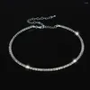 Ras du cou Simple femmes cristal Diamante 1 rangée strass collier mariage mariée fête collier chaîne bijoux cadeau