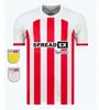 23 24 Sunderland Home Soccer قمصان ستيوارت Simms Roberts Amad Clarke Daku Embleton E Nien Football Shirt Pritchard Mens Kids _Jersey