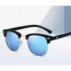 Sunglasses Polarized Men Design Sun Glasses Women Retro Semi Rimless Classic Male UV400 Eyeglasses