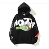 Brief Foam Fleece Sweatshirt Heren en Dames Retro Oversize Casual Hoodies Harajuku High Street Trui Hoody T230806