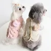 Vêtements pour chiens vêtements pour animaux de compagnie avec poche en tissu respirant confortable hiver garder au chaud gilet