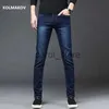 Jeans da uomo 2022 nuovo arrivo quattro stagioni jeans da uomo moda elasticità jeans da uomo jeans di cotone maschile pantaloni blu bianco nero taglia 28-36 J230806