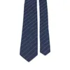 Noeuds papillon LYL 6CM luxe bleu rayure cravate affaires à la mode cravate homme accessoires de mariage articles hommes élégants