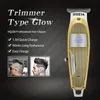 Professional Electric Hair Trimmer Hair Clipper With LED Display Golden Hair Cutting Machine For Men Father's Day Gift