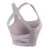 Yoga Outfit Compression Wirefree Push Up Bra Skin Friendly Comfy Body Shaper Pour Sports Running Workout NOV99