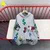 Sonbahar Kış Kış Gri Gri El Yüzlüğü Kart Sığır Yarışı Araba Graffiti Sweatshirt Kazak Erkek Kadın Hoodie T230806