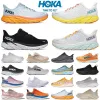 Hoka One One Bondi 8 Clifton Athletic Herren Laufschuhe Hokas Carbon x2 Triple Schwarz Weiß Hellblau Damen Stoßdämpfung Outdoor Designer Trainer Turnschuhe