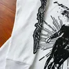 2023 Hellstar Victory Within Long Sleeve Tee Men Women Thermal Hellstar T-shirt Oversize White Crewneck Tops T230806